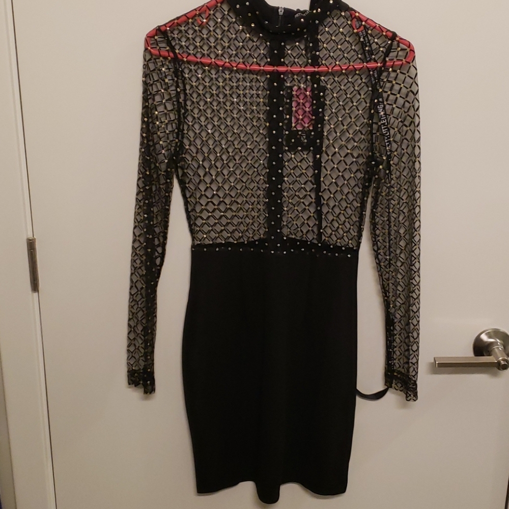 Mesh Top Body on Dress